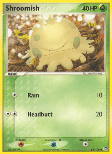 Shroomish, Emerald 63