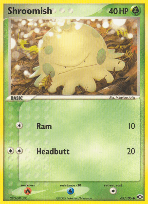 Shroomish, Emerald 63