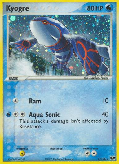 Kyogre, Emerald 6