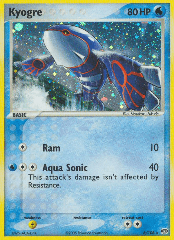 Kyogre, Emerald 6