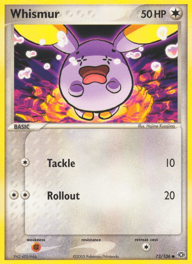 Whismur, Emerald 73