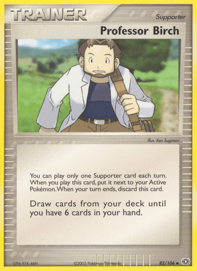 Professor Birch, Emerald 82