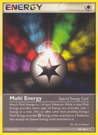 Multi Energy, Emerald 89