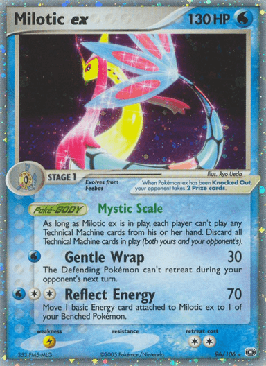 Milotic ex, Emerald 96