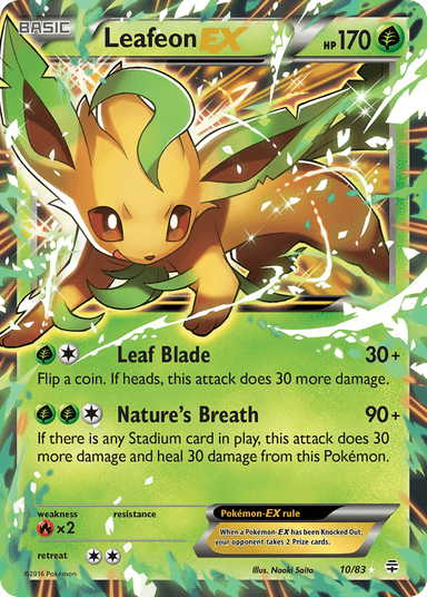 Leafeon-EX, Generations 10