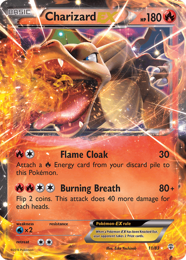 Charizard-EX, Generations 11