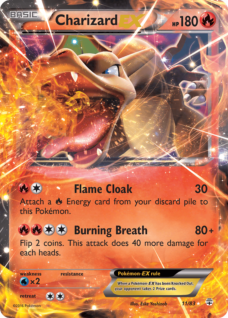 Charizard-EX, Generations 11