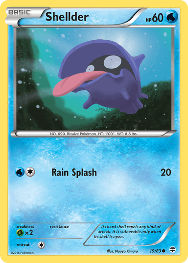 Shellder, Generations 19