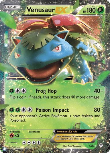 Venusaur-EX, Generations 1