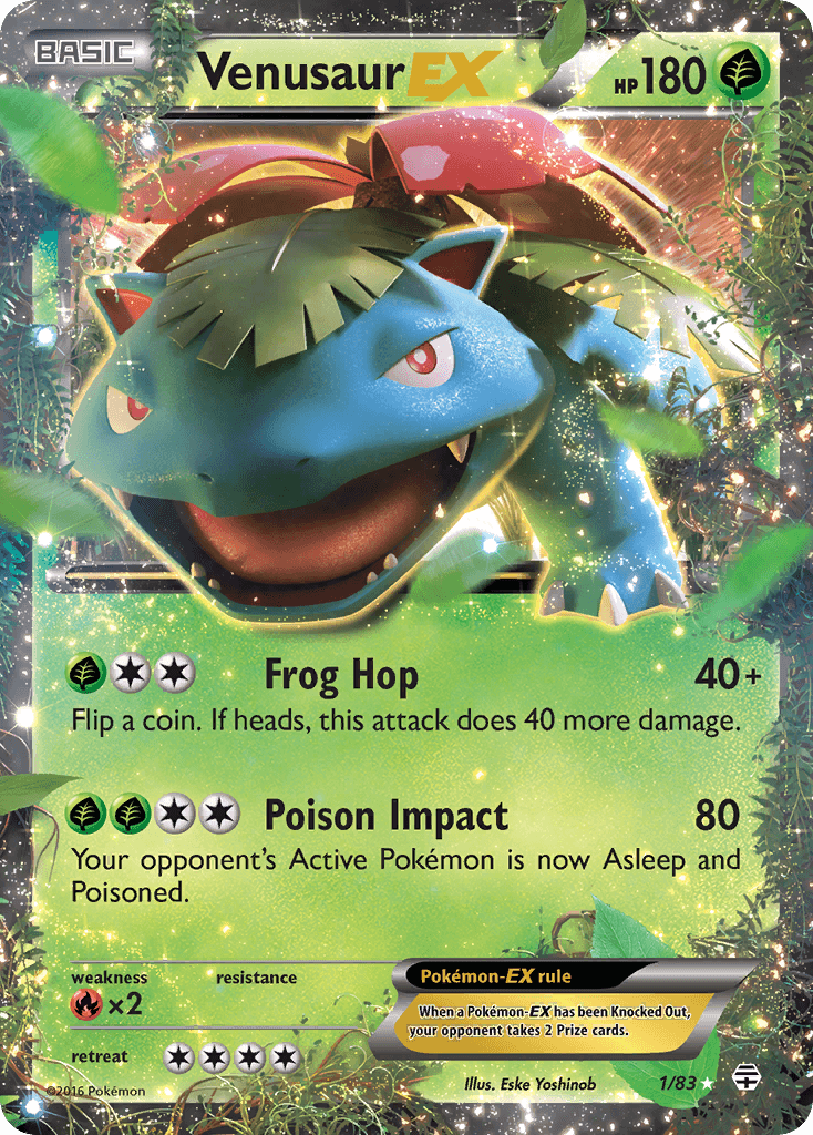 Venusaur-EX, Generations 1