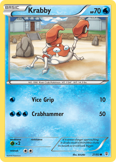 Krabby, Generations 21