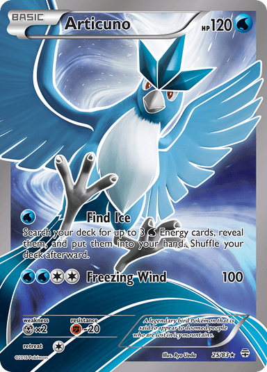 Articuno, Generations 25