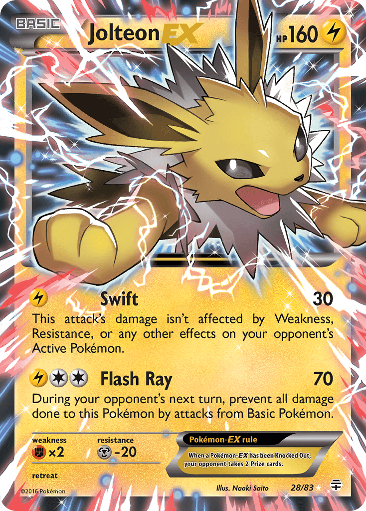 Jolteon-EX, Generations 28