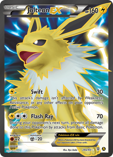 Jolteon-EX, Generations 28a
