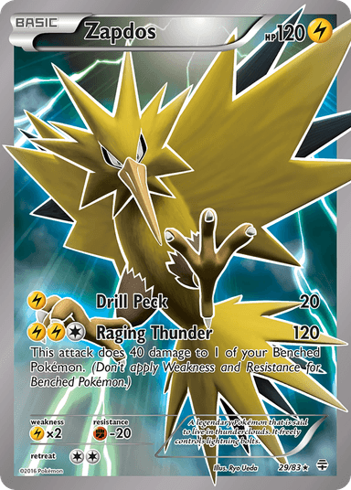 Zapdos, Generations 29