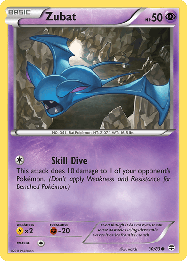 Zubat, Generations 30