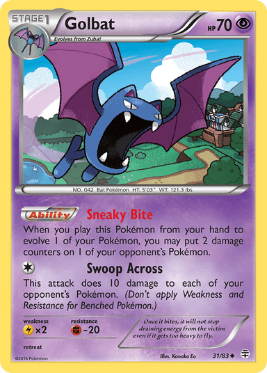 Golbat, Generations 31