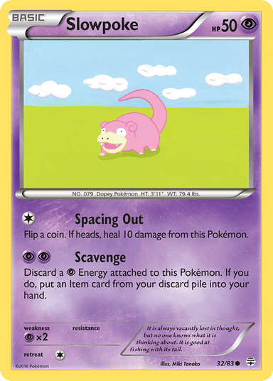 Slowpoke, Generations 32