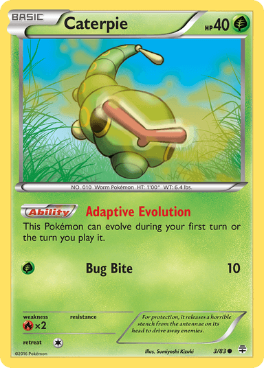 Caterpie, Generations 3