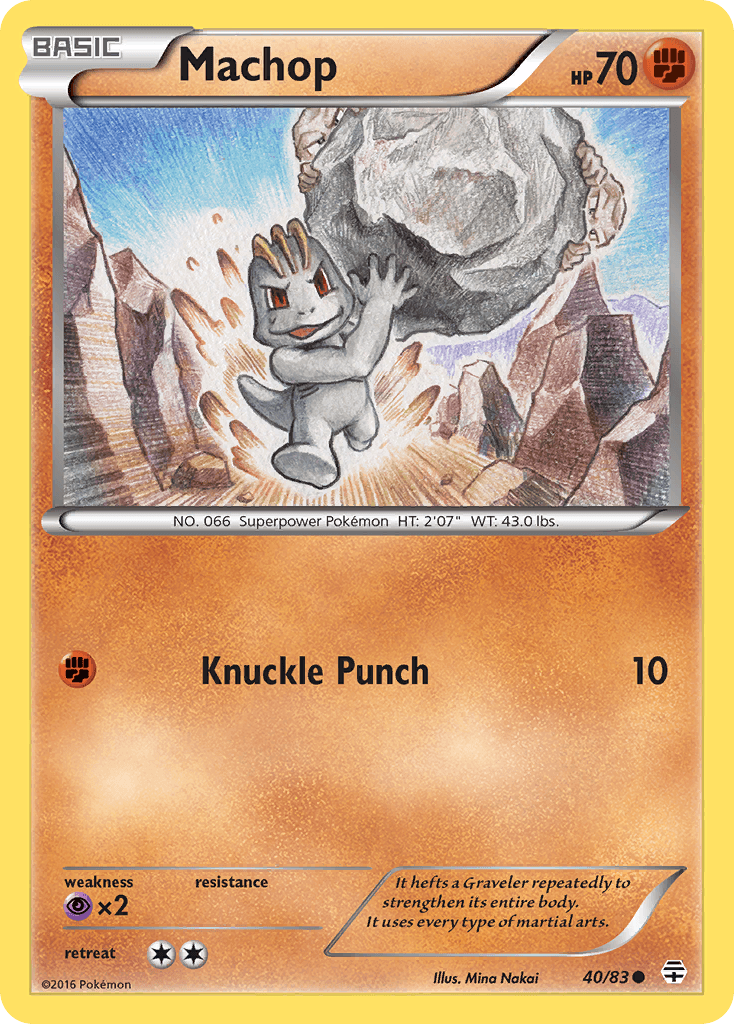 Machop, Generations 40