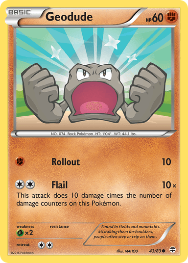 Geodude, Generations 43