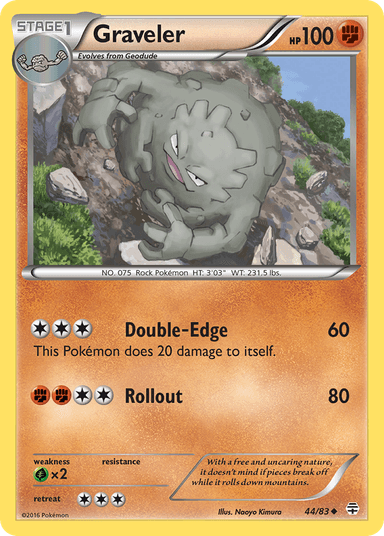 Graveler, Generations 44