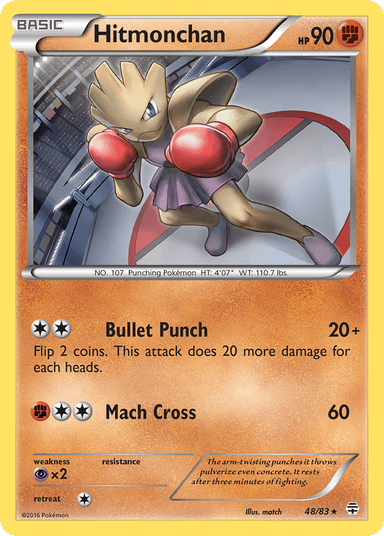 Hitmonchan, Generations 48