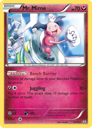 Mr. Mime, Generations 52
