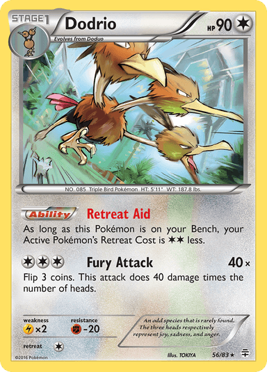 Dodrio, Generations 56