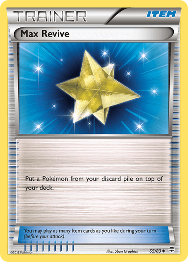 Max Revive, Generations 65