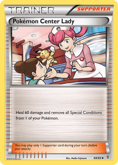 Pokémon Center Lady, Generations 68