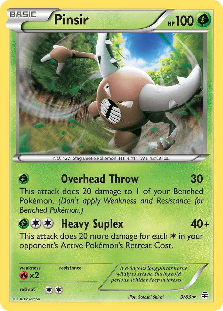 Pinsir, Generations 9