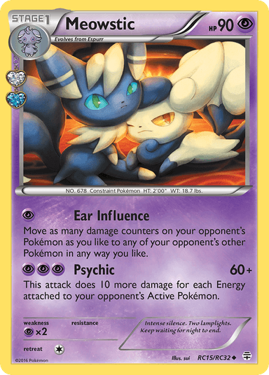 Meowstic, Generations RC15