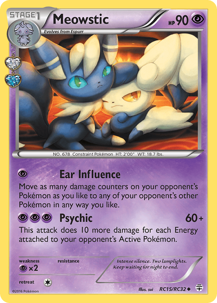 Meowstic, Generations RC15