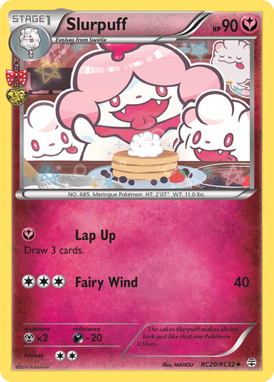 Slurpuff, Generations RC20