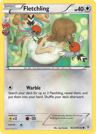 Fletchling, Generations RC25