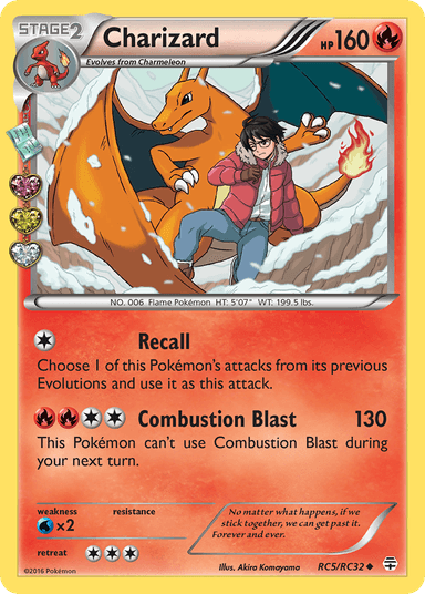 Charizard, Generations RC5