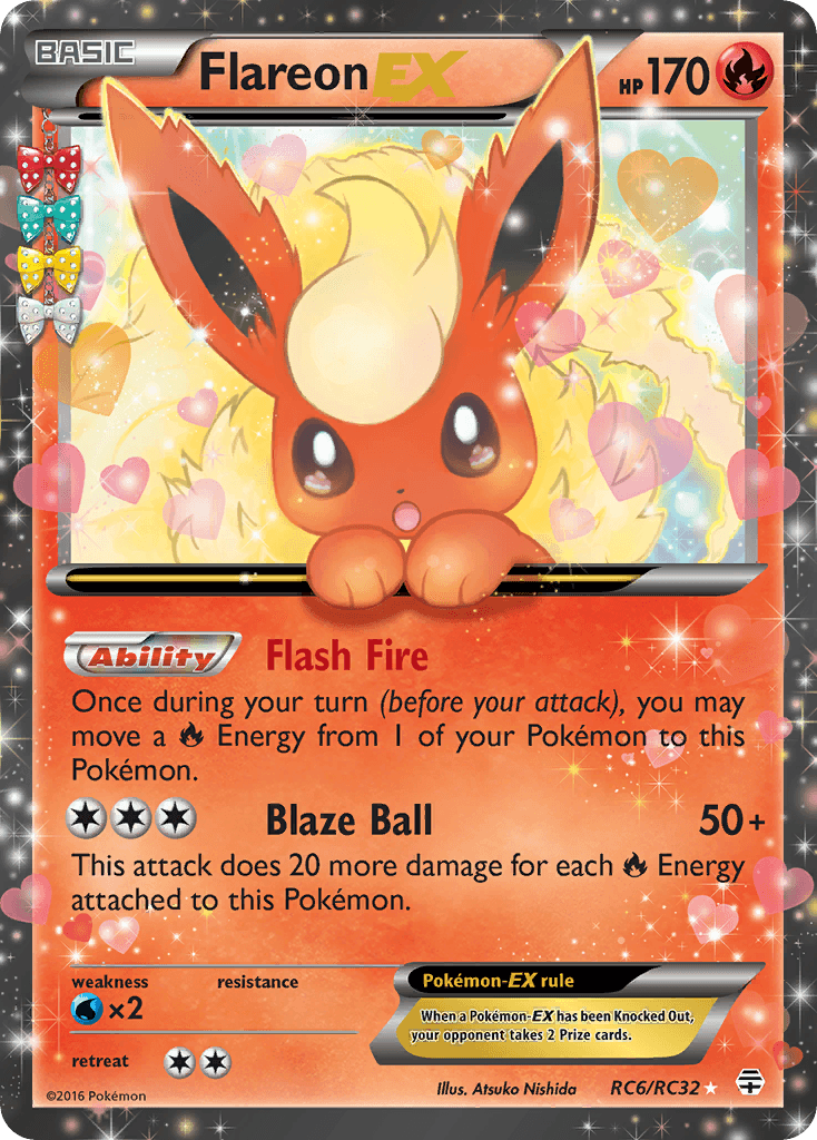 Flareon-EX, Generations RC6