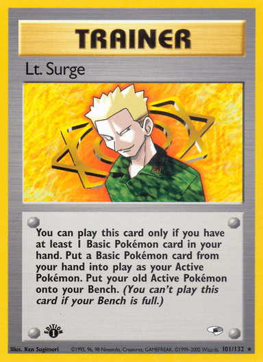 Lt. Surge, Gym Heroes 101