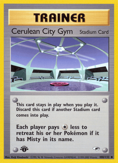 Cerulean City Gym, Gym Heroes 108