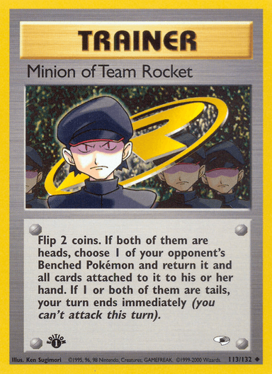 Minion of Team Rocket, Gym Heroes 113