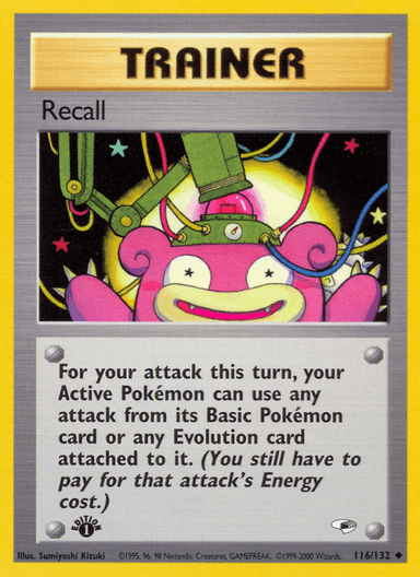 Recall, Gym Heroes 116