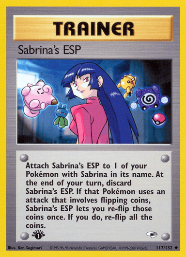 Sabrina's ESP, Gym Heroes 117