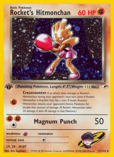 Rocket's Hitmonchan, Gym Heroes 11