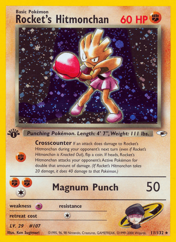 Rocket's Hitmonchan, Gym Heroes 11