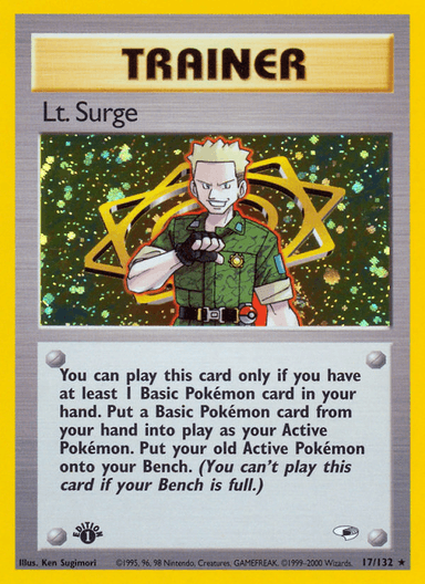 Lt. Surge, Gym Heroes 17