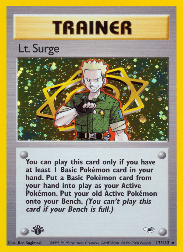 Lt. Surge, Gym Heroes 17