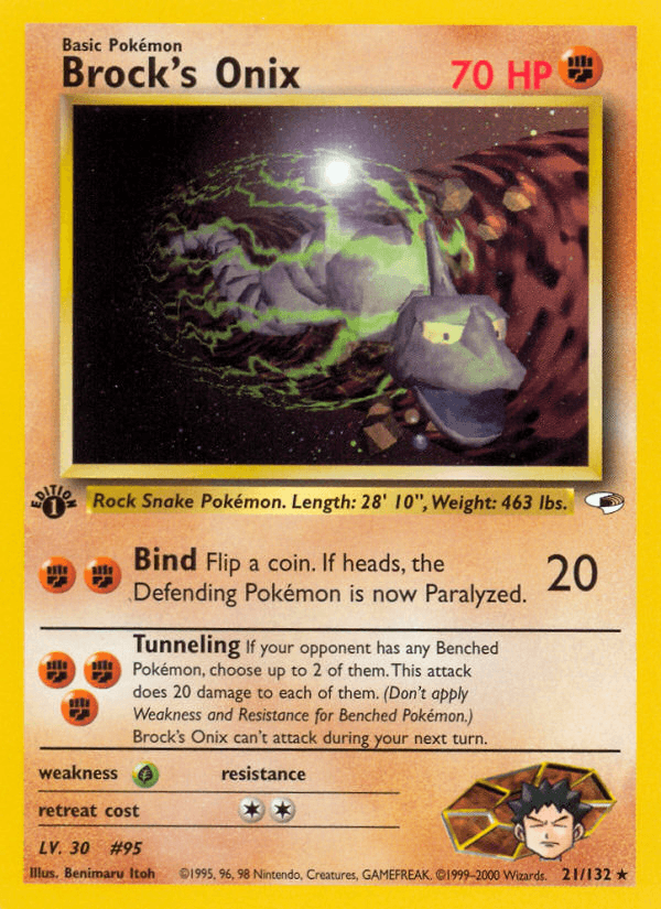 Brock's Onix, Gym Heroes 21