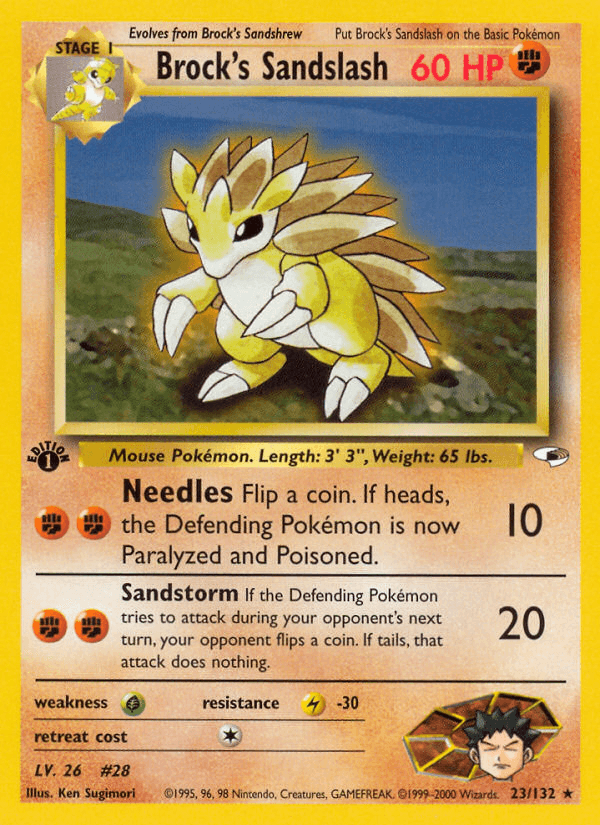 Brock's Sandslash, Gym Heroes 23