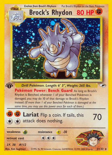 Brock's Rhydon, Gym Heroes 2